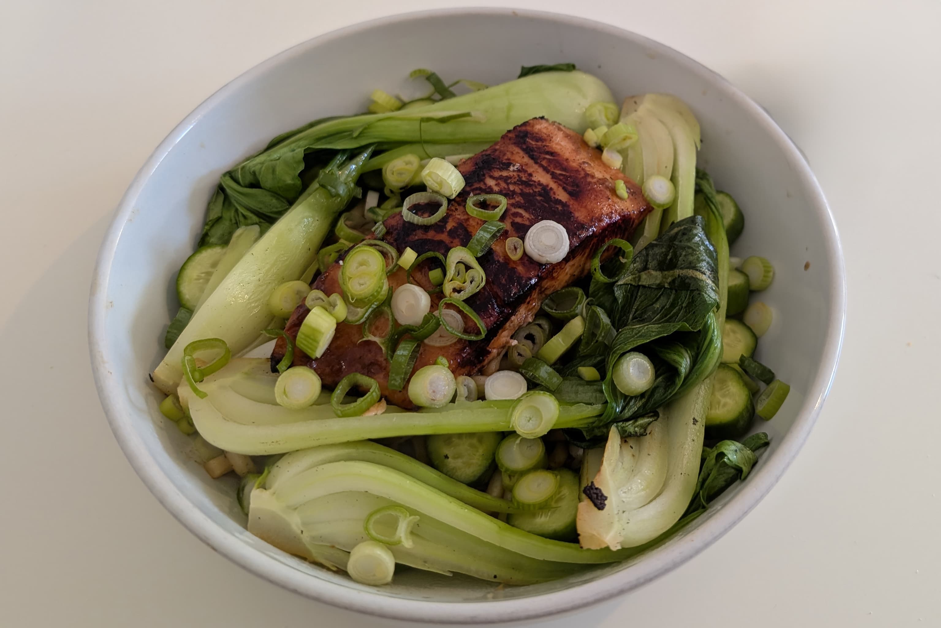 Misoyaki Salmon Udon