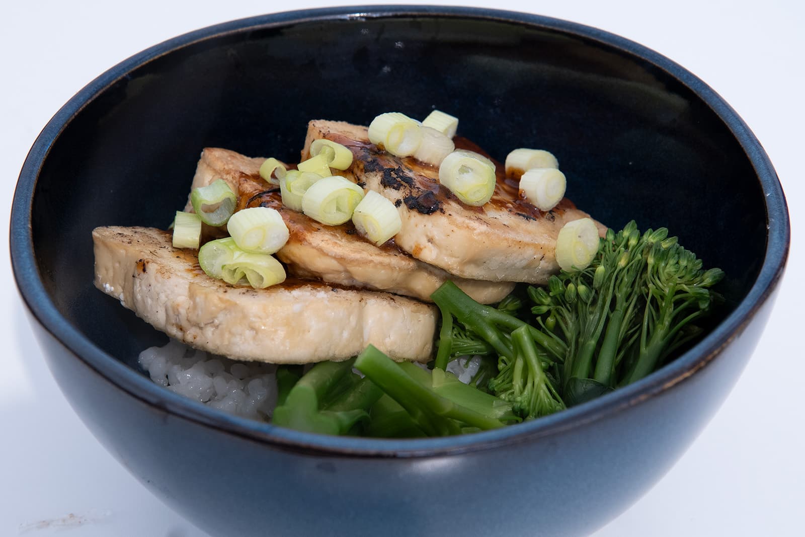 Teriyaki Tofu Rice Bowl