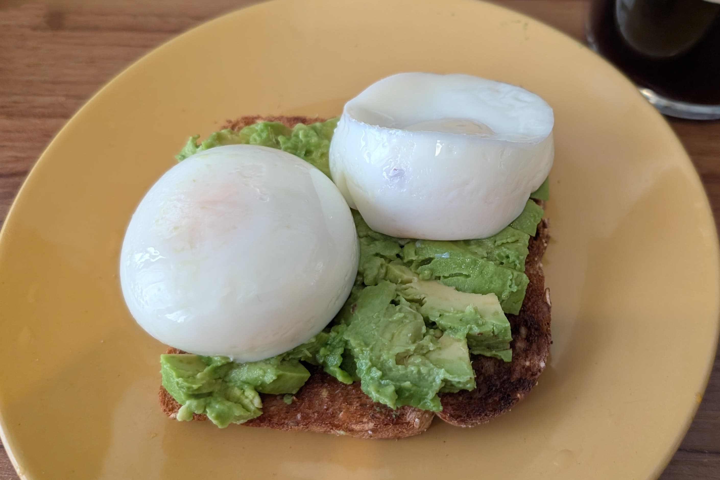 Poached Eggs & Avocado on Toast