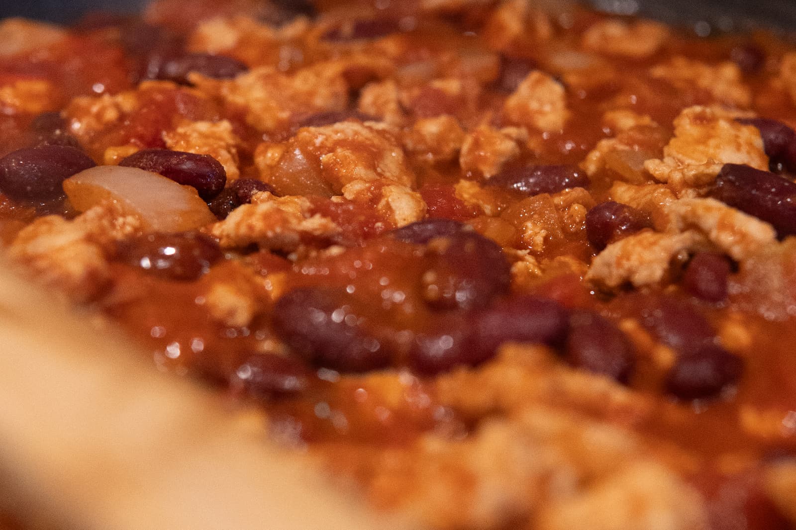 Turkey Chilli Jacket Potato — serving suggestion